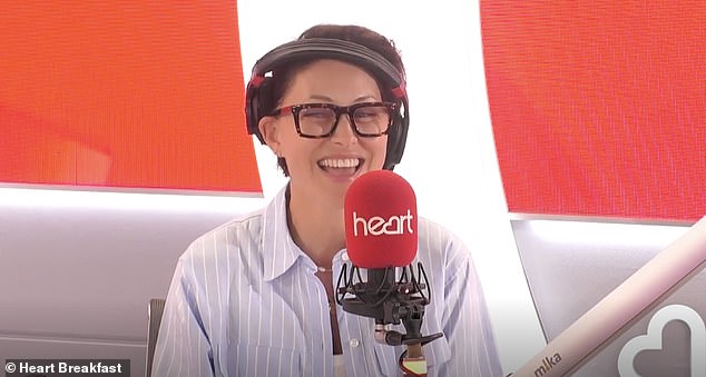 Emma said it was 'really bizarre' discovering she had a hole in her heart which she had 'no idea about'
