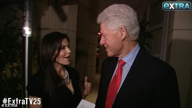 The scorched earth lawsuit also claims that Sanchez once had such a crush on Bill Clinton that she loved being nicknamed ‘Monica’, after White House intern Monica Lewinsky
