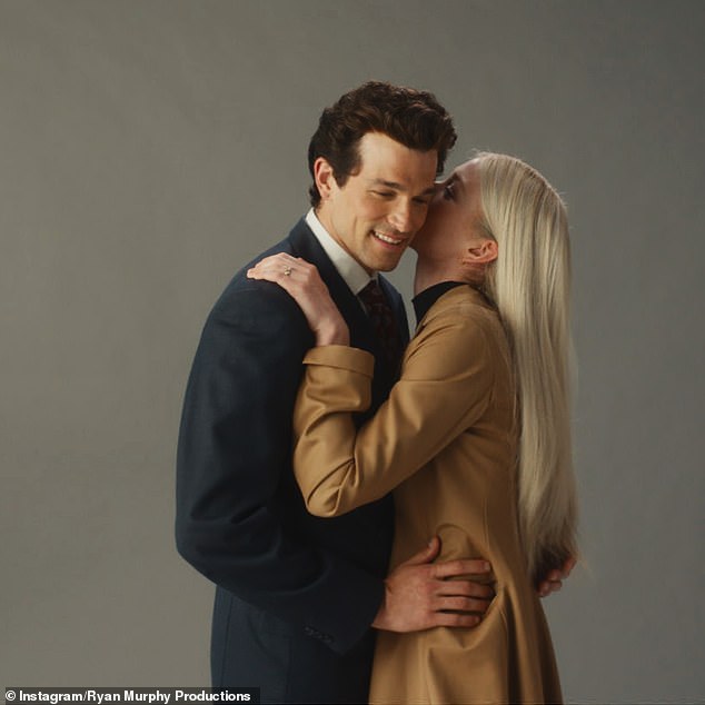 Ryan had uploaded a carousel of images as Kelly and Pidgeon dressed as Kennedy Jr. as well as Bessette