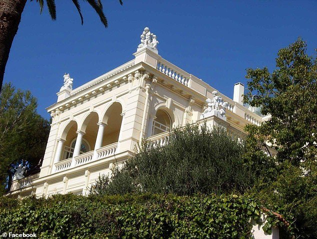 The couple have snapped up the stunning Villa Marisol on the sunny, coastal slopes of the Cap d' Ail
