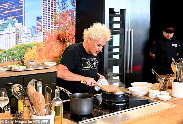 Falkner described her pal as 'one of those people that's kind of intimidating and certainly hardcore as chefs can be... but she was definitely very sweet'