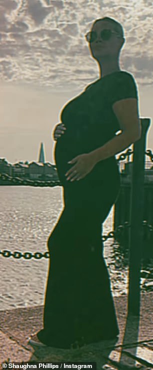Taking to Instagram on Sunday , Shaughna revealed she is expecting