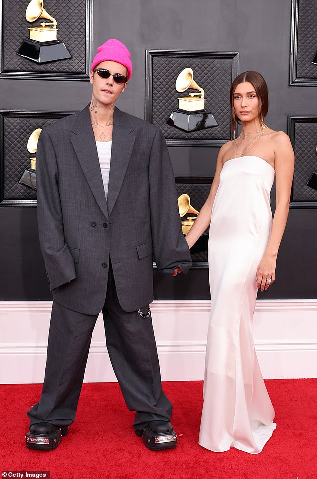 The reversal comes after a reported blow-out fight between the Justin, 31, and Hailey on the previous Sunday ¿ Father's Day ¿ when she allegedly called her husband a 'f***ing child'; pictured together in 2022