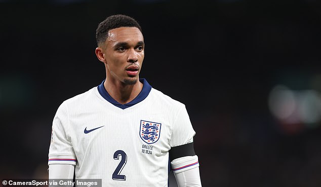 England's Trent Alexander-Arnold pictured