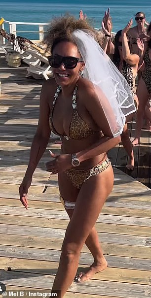 The singer stunned in the skimpy swimwear for choreographed routine to Beyonce 's End Of Time