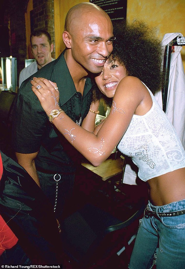 Mel's first husband was Phoenix's father Jimmy Gulzar who she was married to between 1998 and 2000 (pictured 1999)