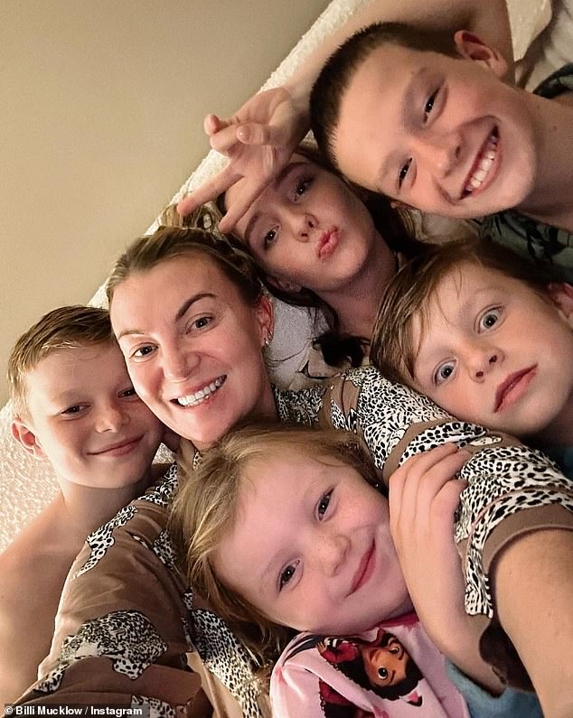 Last October Billi was ever the doting mother as she shared a sweet photo with her children, following Andy's first romantic getaway with his girlfriend Lou