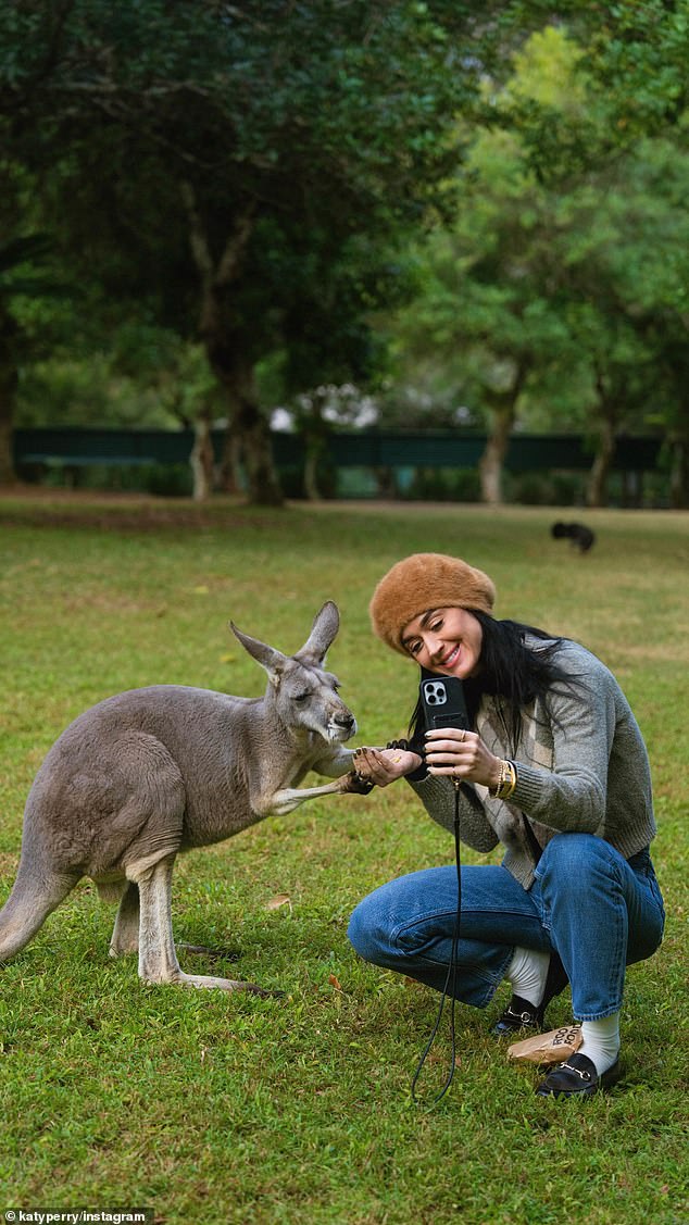 The son of late Crocodile Hunter Steve Irwin took the American pop star on a tour around his Australia Zoo
