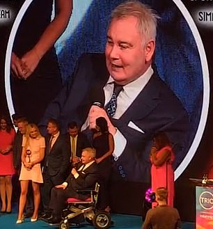 A source for MailOnline said: 'After it was announced that GB News Breakfast had won, there were a few boos around the room'