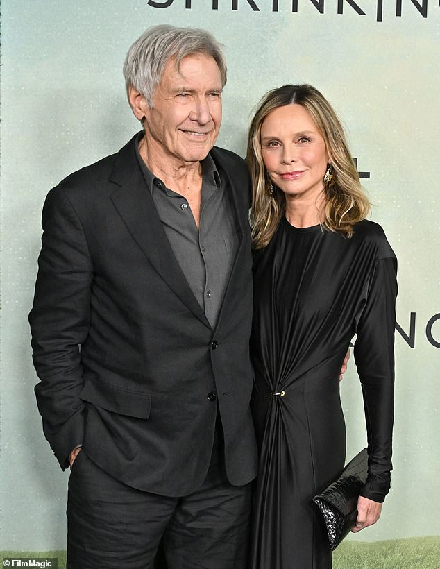The star is seen with Ford - who she wed in 20180 - back in October 2024