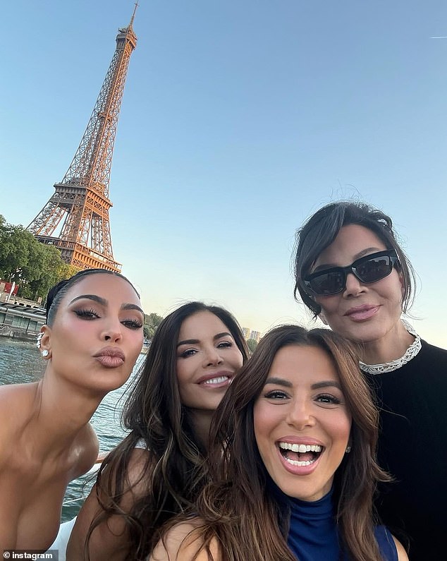 Last month in May, Kim and her mom Kris notably attended Lauren's bachelorette bash in Paris. Other celebrities that were at the party were Eva Longoria and Katy Perry