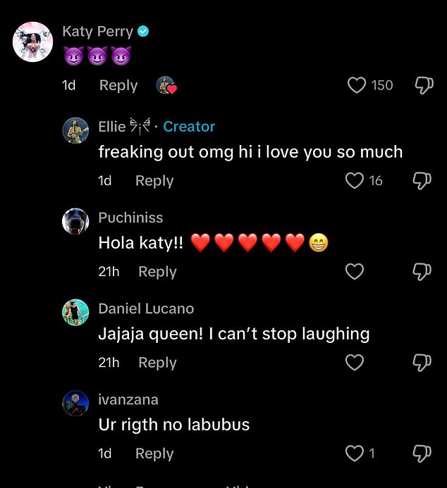 The American pop star, 39, was captured on TikTok marching towards fans mid-song while carrying a tray of Tim Tams during a performance of her emotional ballad, I'm Still Breathing
