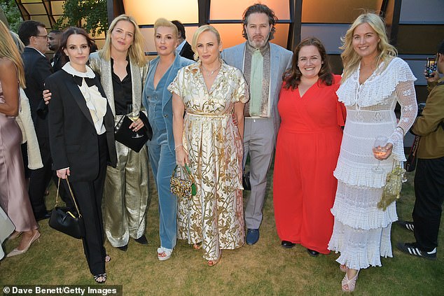 Later on, the pair posed for pictures with a number of famous faces, including Schitt's Creek star Emily Hampshire, Baby Reindeer's Jessica Gunning and TV presenter Marissa Montgomery