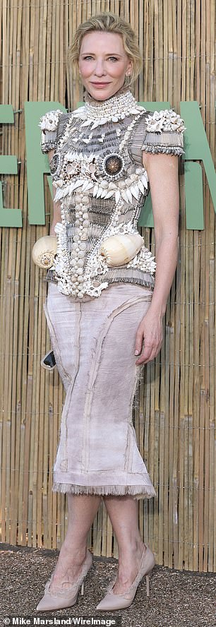 and Cate Blanchett who posed up a storm at the summer bash