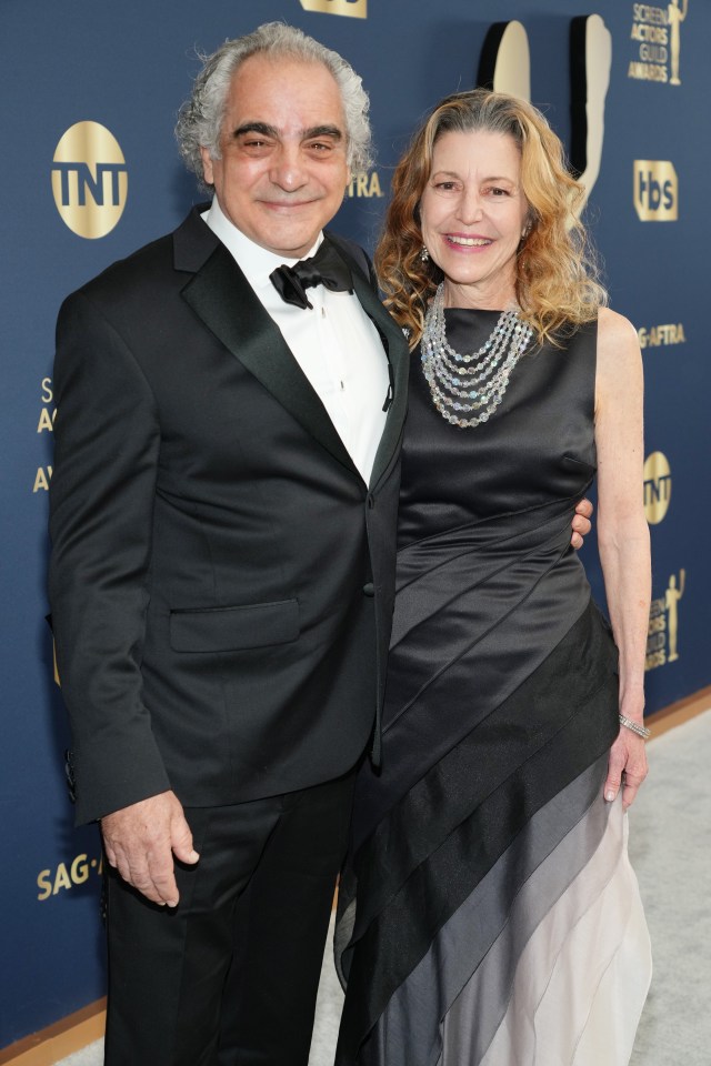 Joe Marinelli and his wife at the 28th Screen Actors Guild Awards.