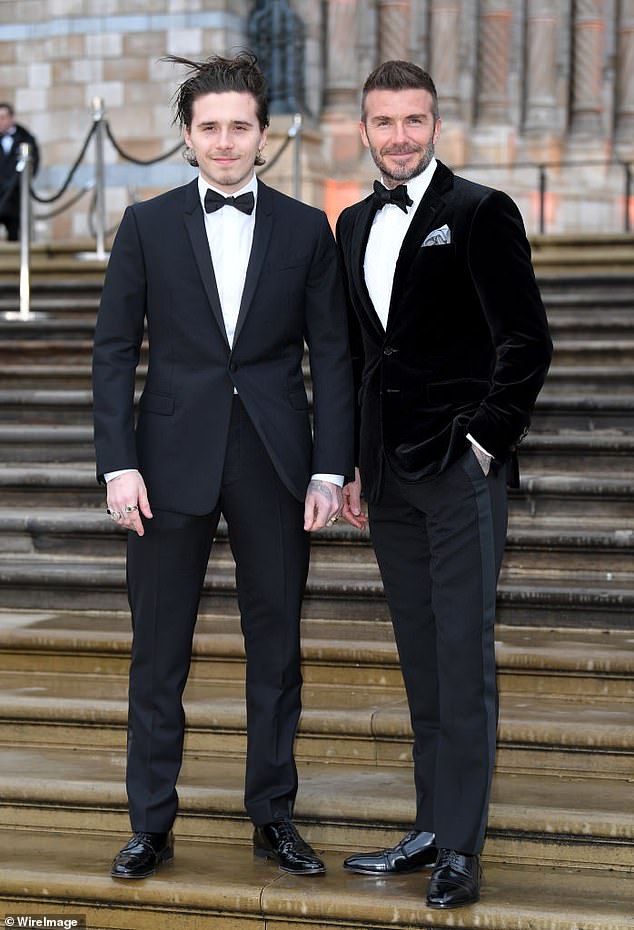 David and Victoria have reportedly become resigned to the fact that they have become estranged from their beloved son (David and Brooklyn seen in 2019)