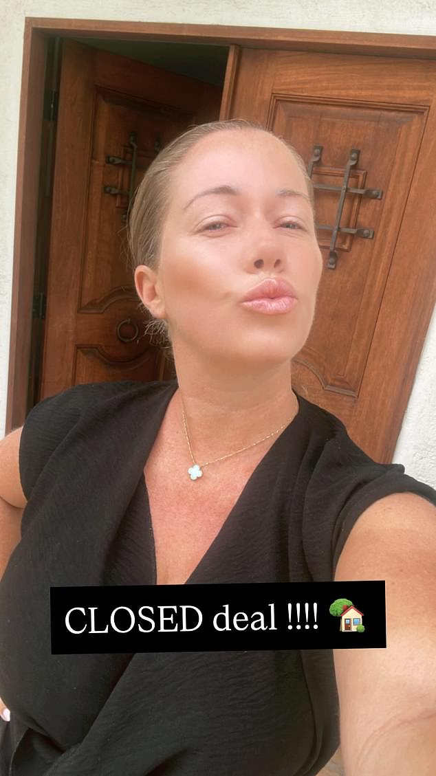 She began her real estate career when she got her license in 2020. On Tuesday morning the star shared a selfie on Instagram Stories and wrote that she had just closed a deal