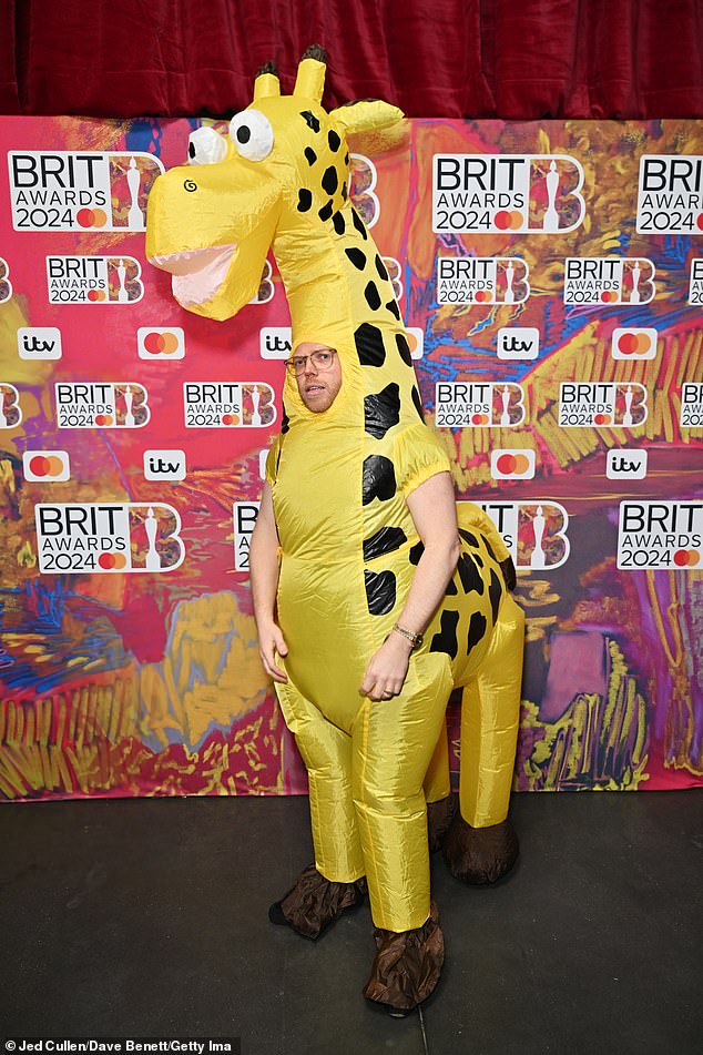 He is taking the next couple of months off from his Giraffe tour, before recommencing in Liverpool in September and then jetting off to tour in Australia and Dubai (seen last year)