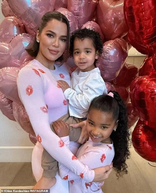 Khloe shares her two children with her ex-boyfriend, Cleveland Cavaliers player Tristan Thompson.