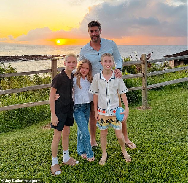 On June 2, Cutler told Us Weekly that Jaxon, Saylor, and Camden are the reason co-parenting has been smoother: 'The kids kind of do it. We've got our schedule and it works for us' (posted June 15)