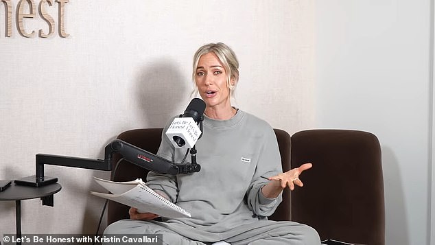 Kristin confessed on her Let's Be Honest podcast Tuesday: 'I did have my kids full-time for a while, and now I have them except for every other weekend. I'm not gonna get into the reasoning or the legality of it'