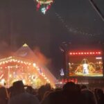 Glastonbury opening ceremony branded a flop by disappointed revellers as fireworks display 'dogged by sound issues'