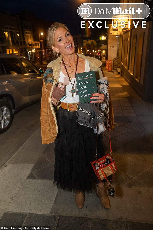 Kelley was pictured in Park City, Utah this week amid the ongoing split with the TV star