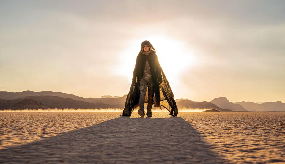 Timothee Chalamet in Dune: Part Two.