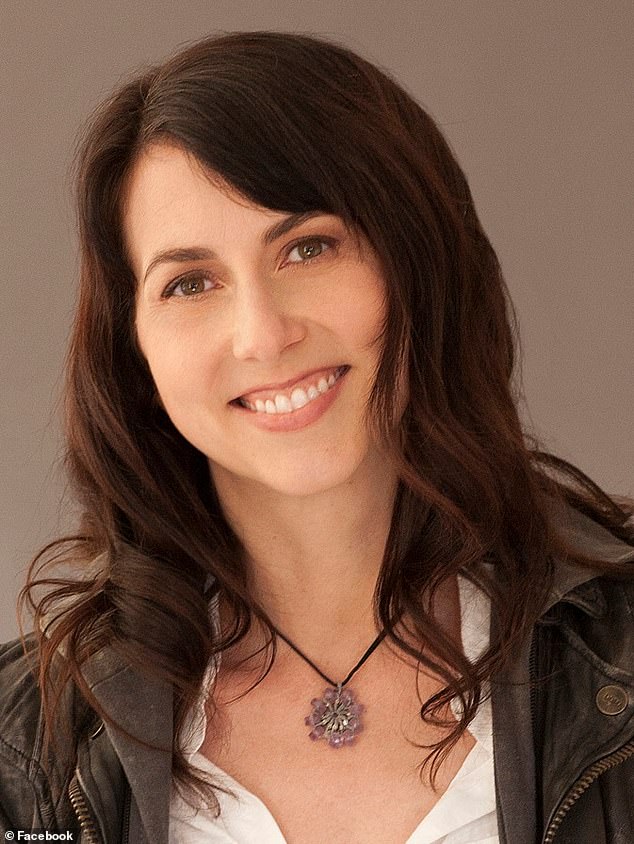 Elsewhere, Mackenzie said that she had a 'disproportionate amount of money,' and wouldn't stop donating 'until the safe is empty' in an essay to her website, Yield Giving