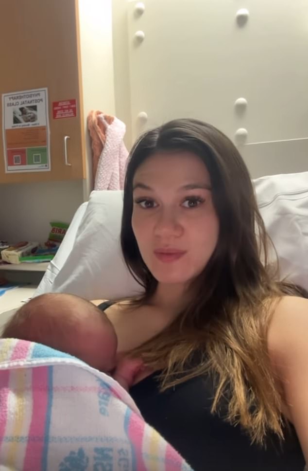 Cameron also took a moment after giving birth to express her gratitude for all the well wishes