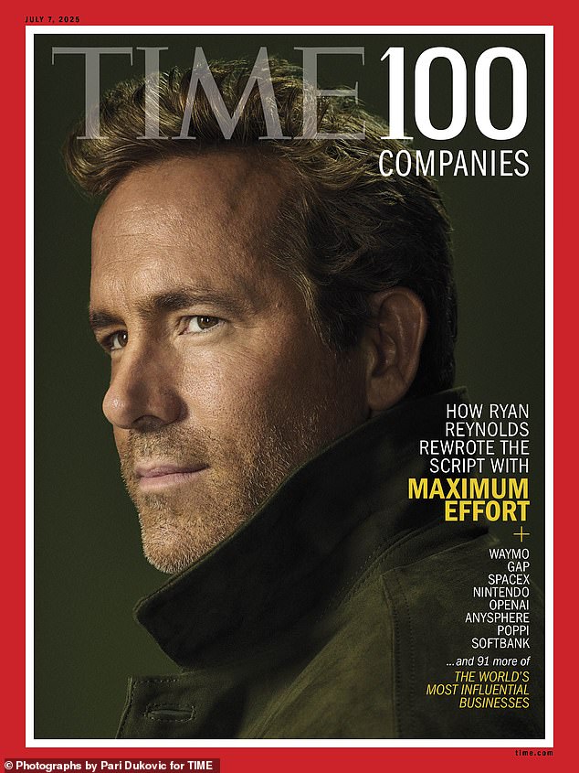 The Canadian 48-year-old scoffed in his TIME100 cover story Thursday: 'I can read something that says,
