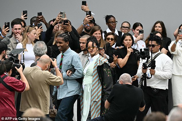 The superstar couple drew plenty of attention from fans and press
