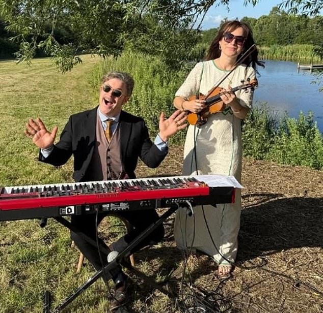 Pearl took to Instagram to share snaps from the wedding day
