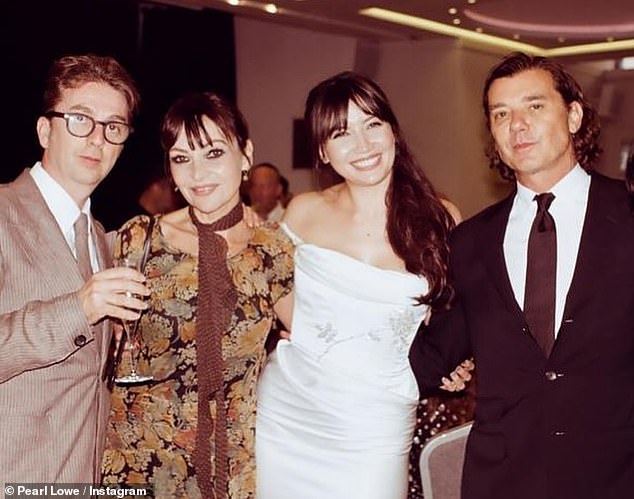 Daisy's mother Pearl took to Instagram to share several snaps from the big day, noting: 'It has been the biggest joy being all together as one big blended happy family!'