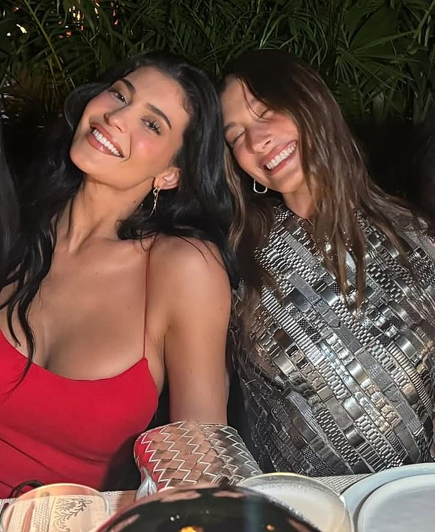 The 27-year-old mogul revealed the name she has the model, 28, saved as when she posted a screenshot of a text thread labeled 'Love Island'