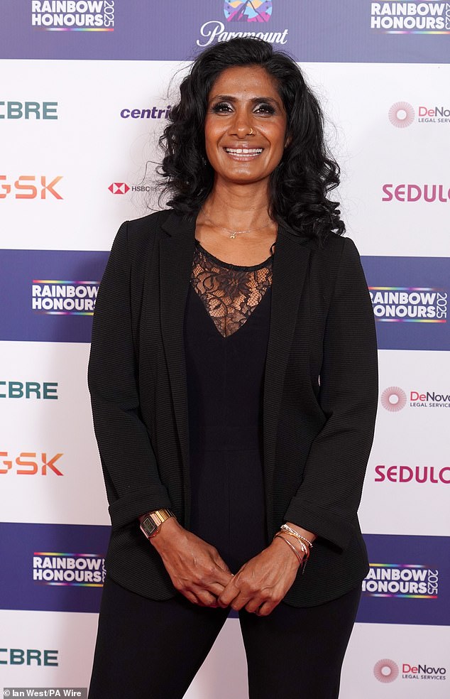 EastEnders star Balvinder Sopal cut a stylish figure on the red carpet