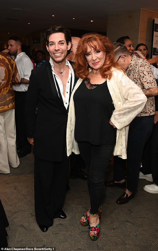 TV's Tom Read Wilson posed with EastEnders star Harriet Thorpe