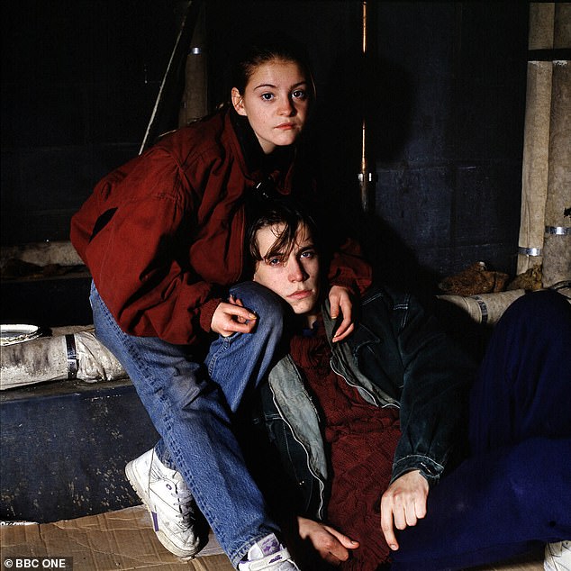 The LA-based actor, 49, who starred in the BBC soap as Aidan Brosnan in 1993 before going on to launch a pop career, opened up on his agony on a recent post by Scottish singer Lewis Capaldi (pictured on the soap with Nicola Stapleton)