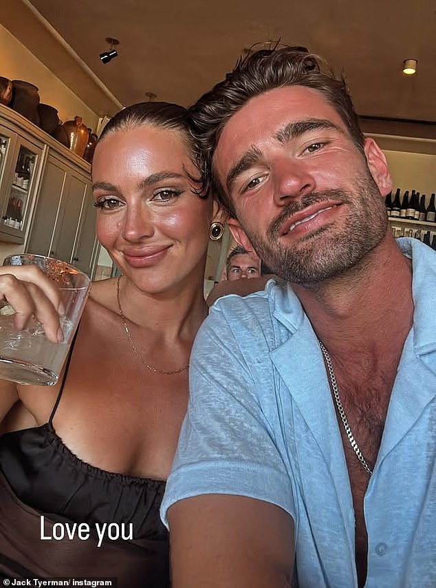 She was last linked to former toyboy Jack Tyerman (left) - who has since announced his engagement to another woman, Asha Dillon (right)