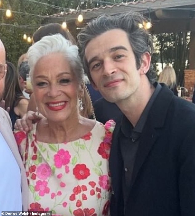 Following the rant aimed at Rowling, the Foundations hitmaker laid into music bosses and Denise Welch, who was also at Worthy Farm supporting her son Matt Healy's band The 1975