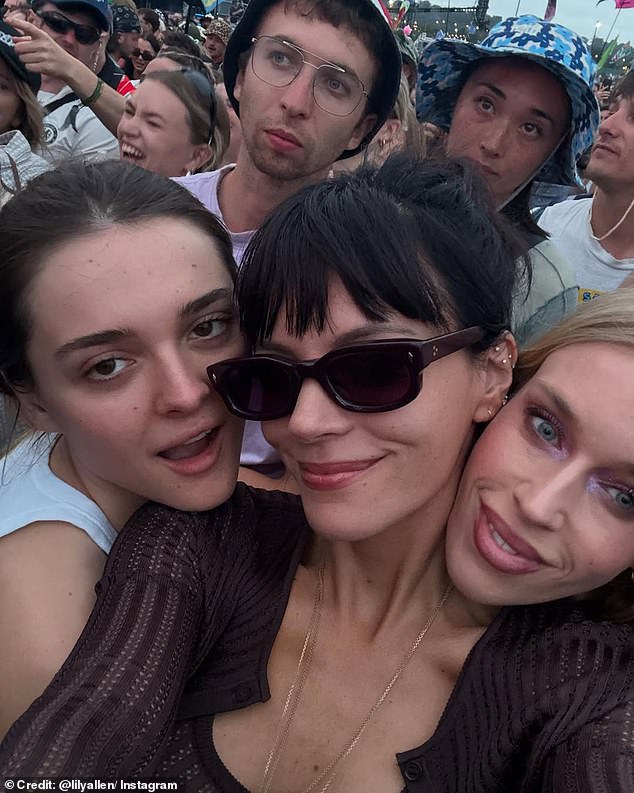Taking to her Instagram account, Lily shared pictures from the farm, including her looks as she partied with pals