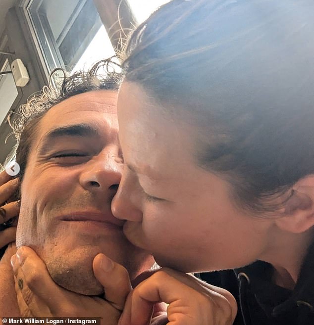 Speaking of her partner, she added: 'When I met Mark, it was like a remembrance. It was like I remembered him, it was like, oh, we're kind of just picking up where we left off'