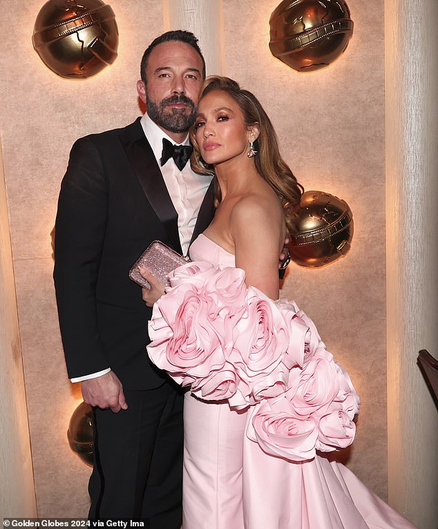 After months of speculation about their crumbling marriage, Lopez filed for divorce in August, citing April 26, 2024 as their date of separation. Affleck moved into a $20 million Brentwood home in September, placing him closer to his ex-wife, Jennifer Garner, and their three children; pictured January 2024 in Beverly Hills