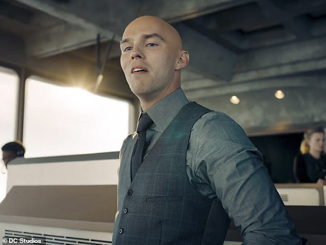 The British actor, 35, plays Lex Luthor in the new Superman movie and has been promoting the film over the last few days