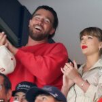 Amid rumors of a secret wedding , Taylor Swift and Travis Kelce had all eyes on them as they attended the Stanley Cup Final in Florida on Thursday night