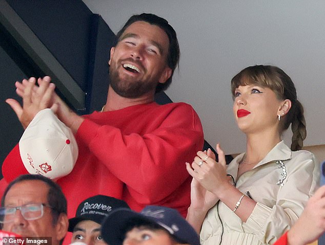 Amid rumors of a secret wedding , Taylor Swift and Travis Kelce had all eyes on them as they attended the Stanley Cup Final in Florida on Thursday night