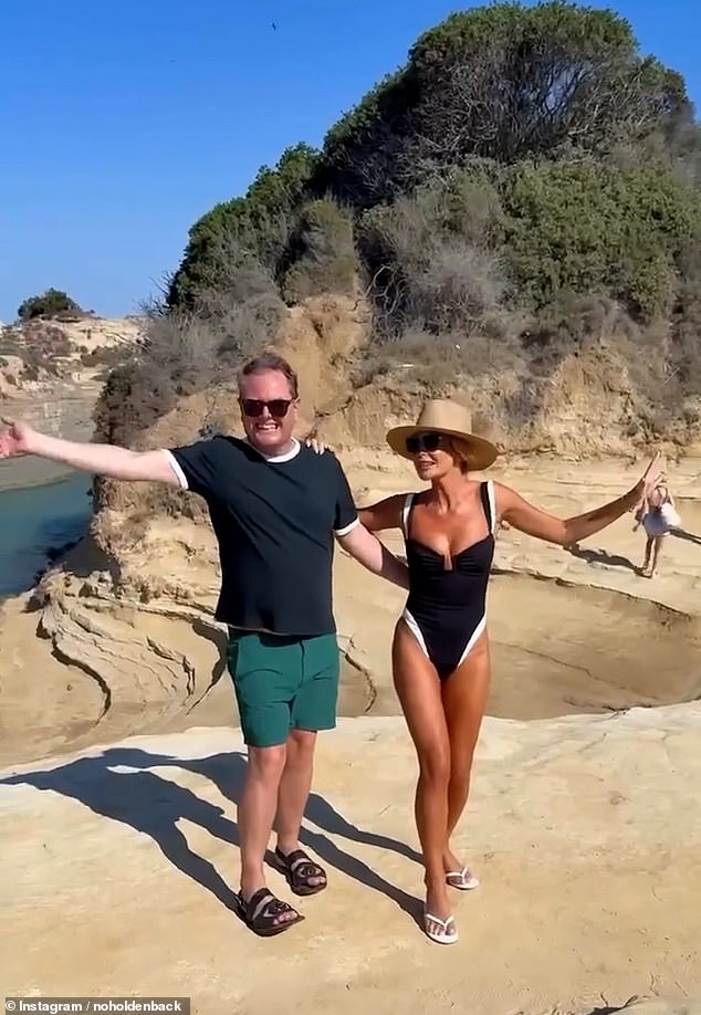 The celebrity pair have been busy filming their BBC renovations show over the last couple of months, which has been renamed Amanda and Alan's Greek Job