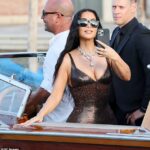 An Australian stylist has weighed in on Kim Kardashian's bold fashion choice at Jeff Bezos and Lauren Sanchez 's lavish Italian wedding celebration - and he didn't hold back