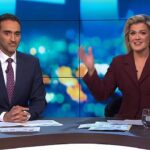 The stars of The Project have bid the show farewell, after it was officially axed after 16 years. Pictured: Waleed Aly and Sarah Harris