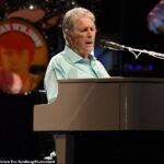 Beach Boys founder Brian Wilson, one of the most acclaimed and influential songwriters of the 20th century, has died aged 82; pictured 2020 in Miami